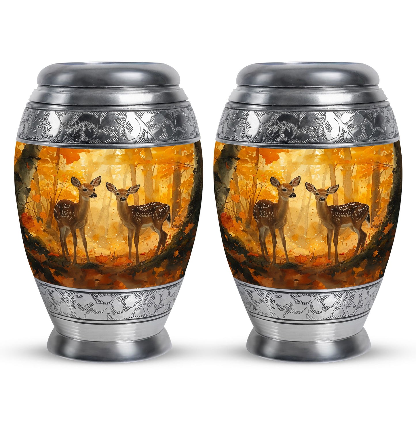 Deer Family Theme 3 Inch Keepsake Pack of 2