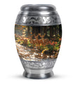 Deer Family Theme Large Urn 10 Inch