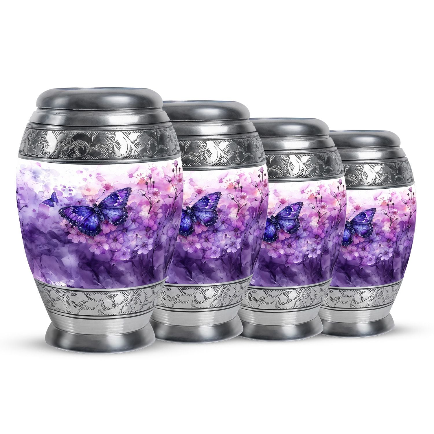 Butterfly Theme 3 Inch Keepsake Pack of 4