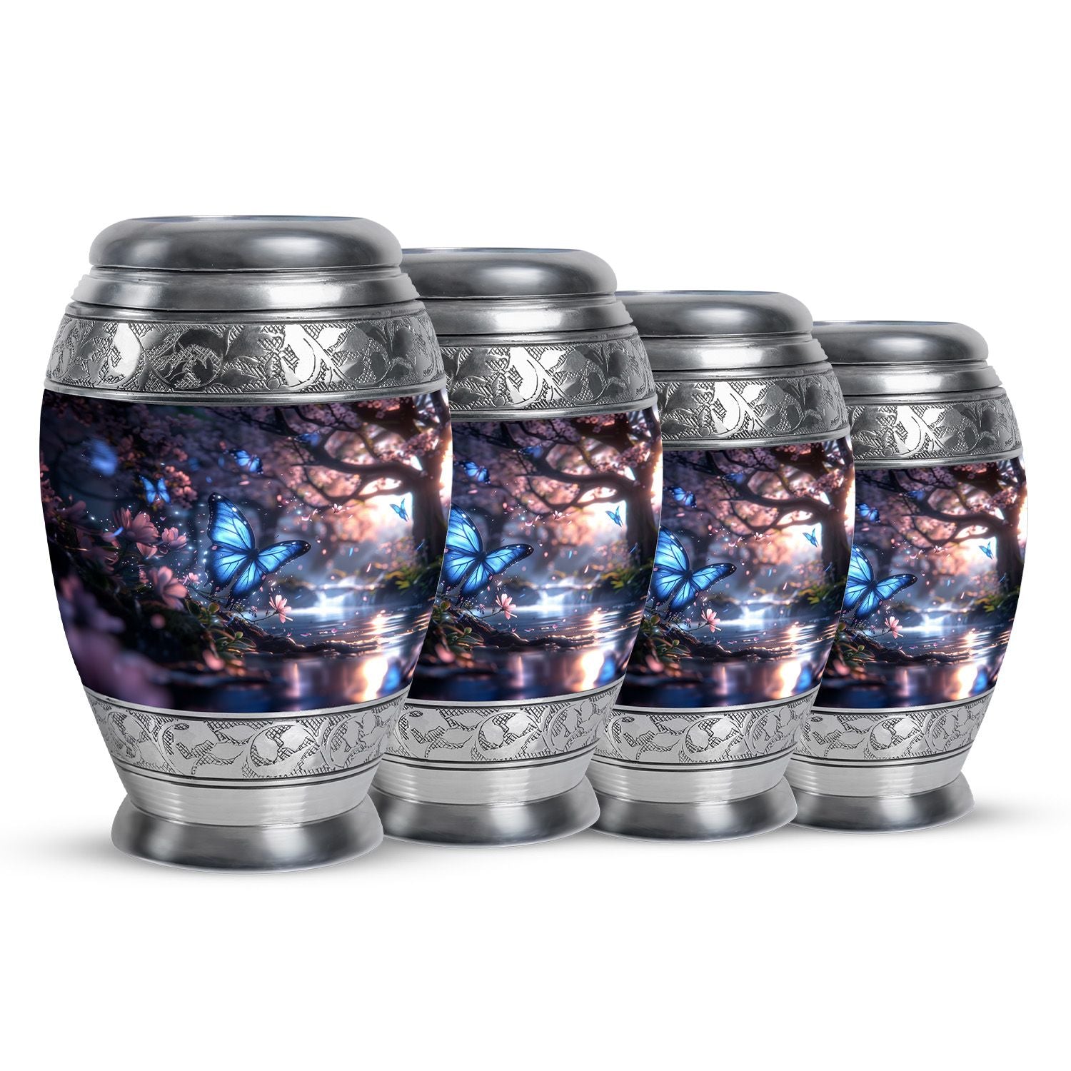 Butterfly Theme 3 Inch Keepsake Pack of 4