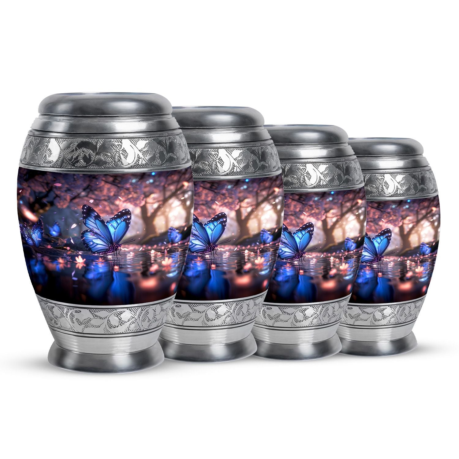 Butterfly Theme 3 Inch Keepsake Pack of 4