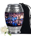 Butterfly Theme Large Urn 10 Inch
