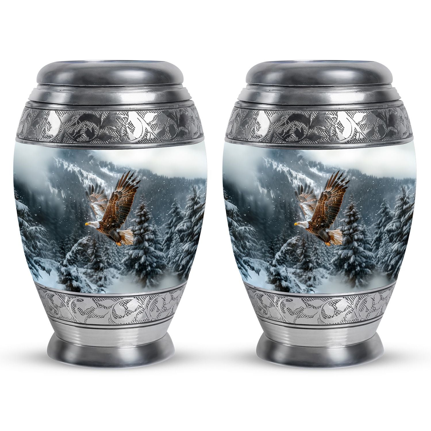 Eagle Theme 3 Inch Keepsake Pack of 2