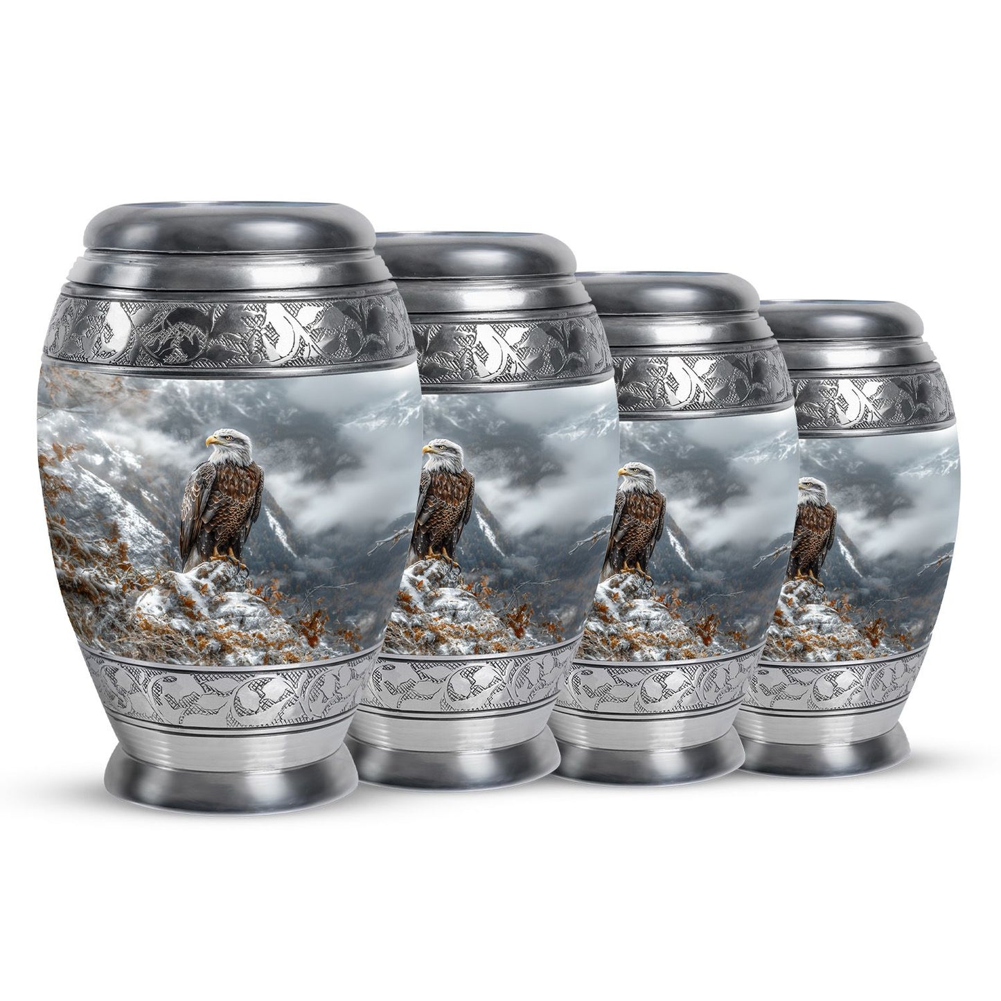 Eagle Theme 3 Inch Keepsake Pack of 4