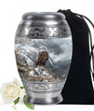 Eagle Theme Large Urn 10 Inch