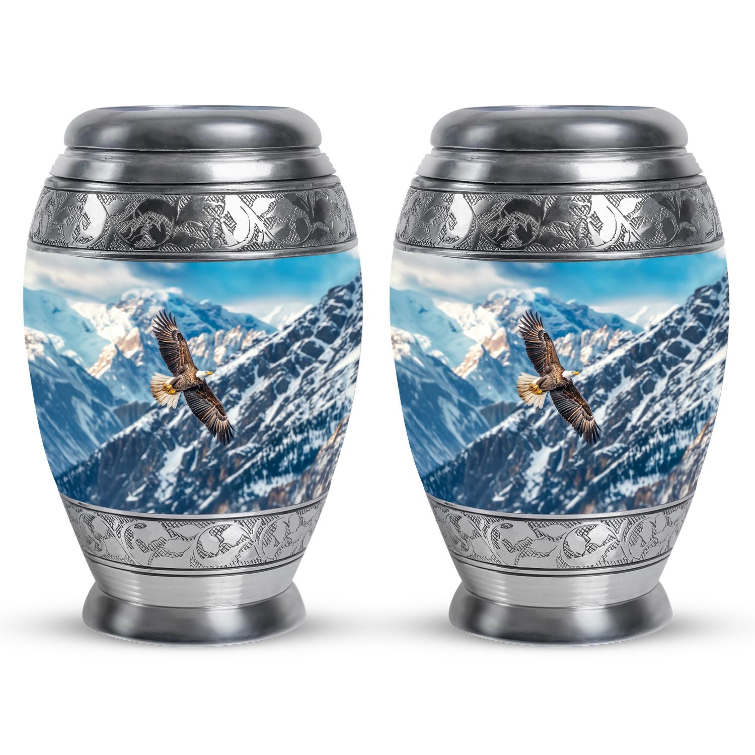 Eagle Theme 3 Inch Keepsake Pack of 2