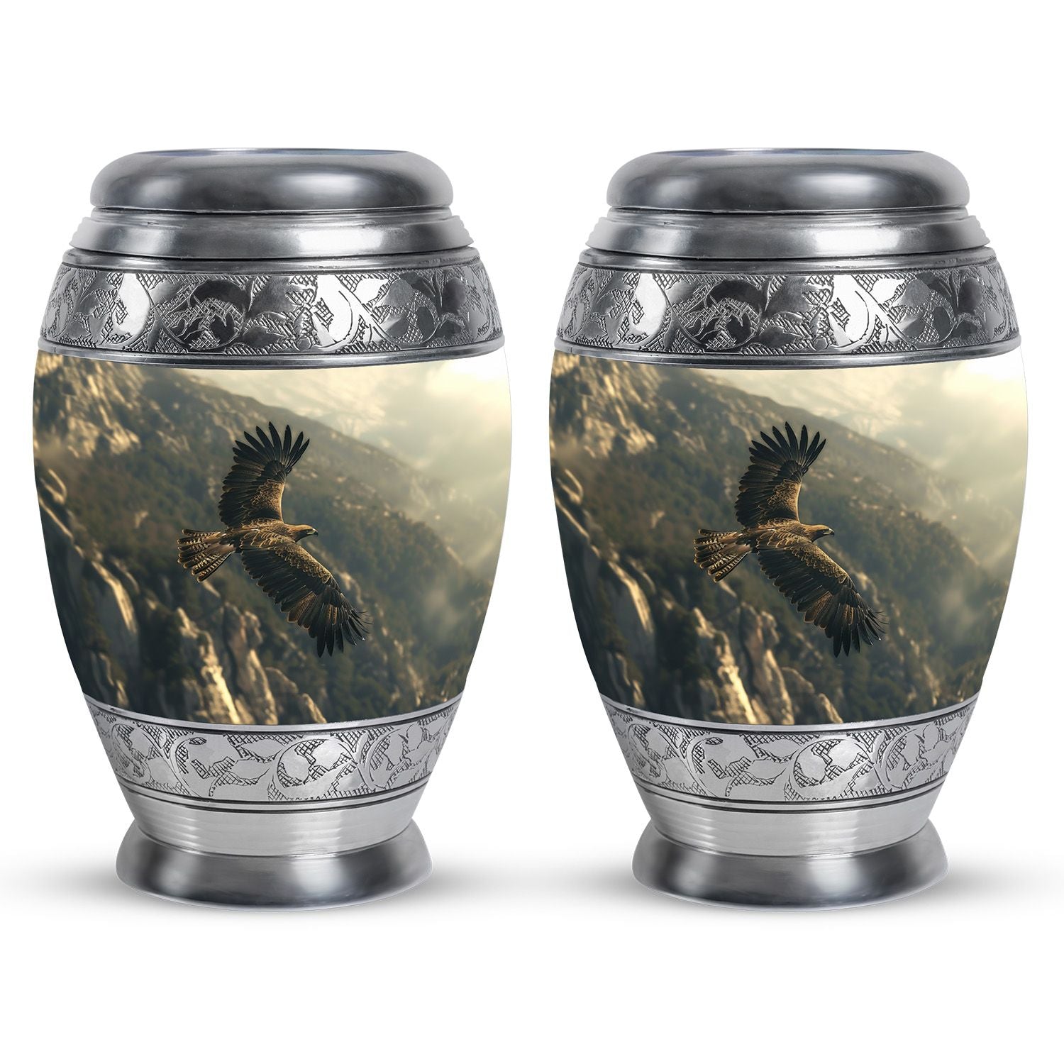 Eagle Theme 3 Inch Keepsake Pack of 2