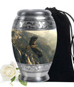 Eagle Theme Large Urn 10 Inch