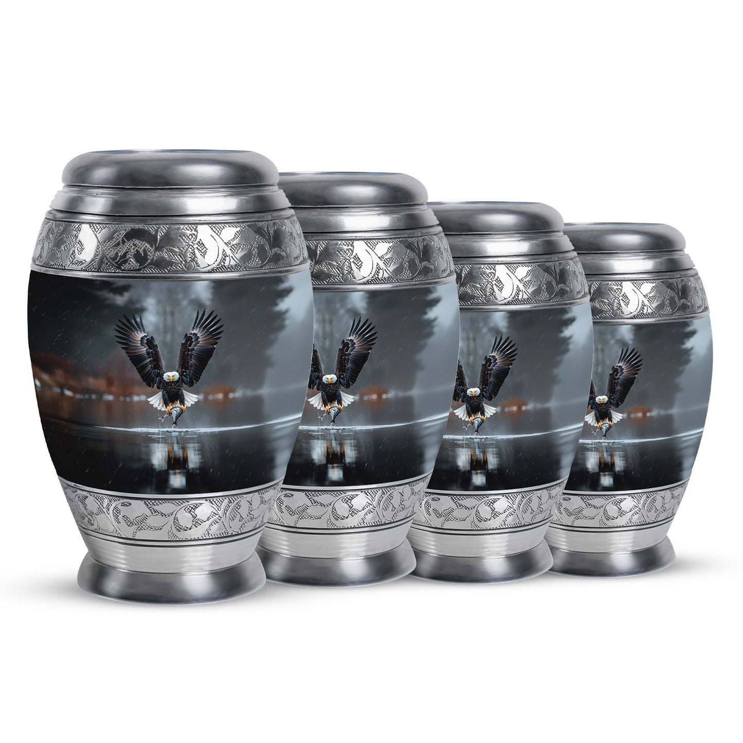 Eagle Theme 3 Inch Keepsake Pack of 4