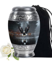 Eagle Theme Large Urn 10 Inch