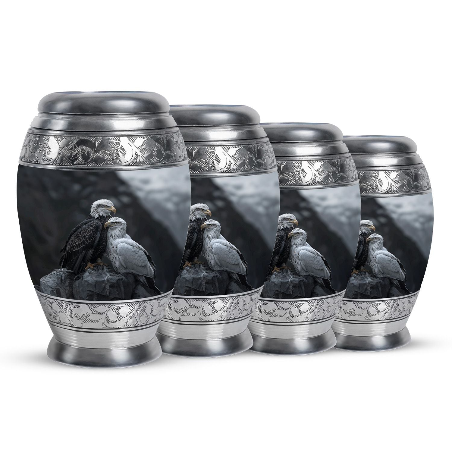 Eagle Theme 3 Inch Keepsake Pack of 4