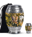 Owl Theme Large Urn With 1 Keepsake Urn