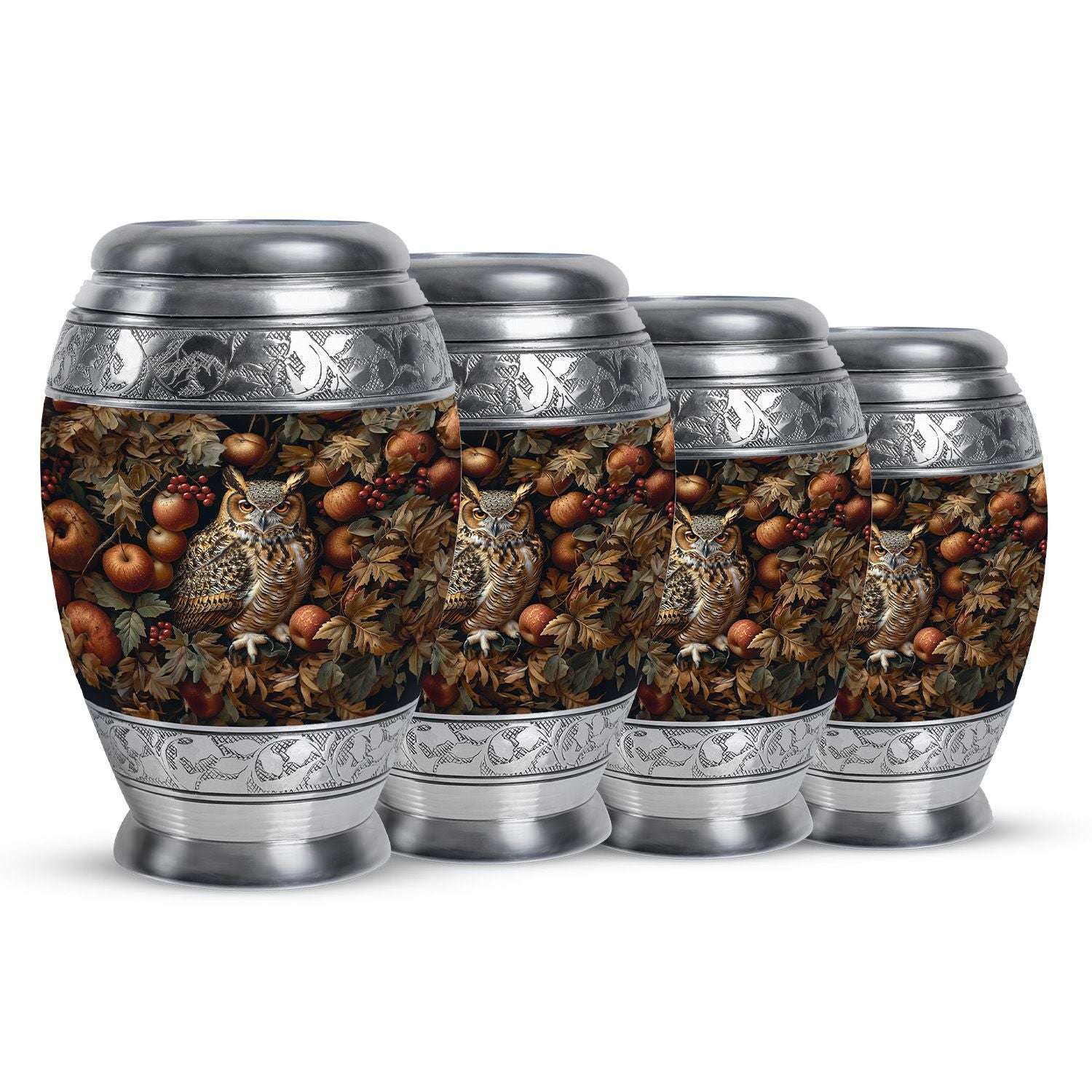 Owl Theme 3 Inch Keepsake Pack of 4