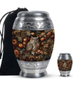 Owl Theme Large Urn With 1 Keepsake Urn