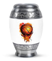 Basketball Theme Large Urn 10 Inch