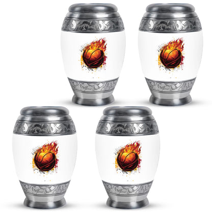 Basketball Theme 3 Inch Keepsake Pack of 4
