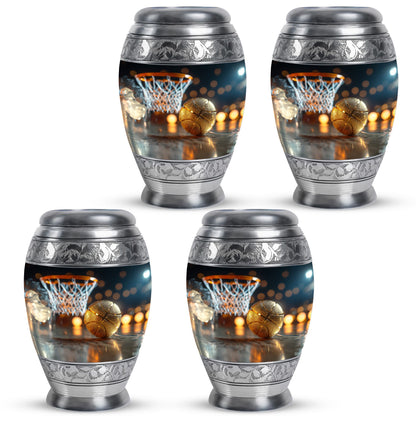 Basketball Theme 3 Inch Keepsake Pack of 4