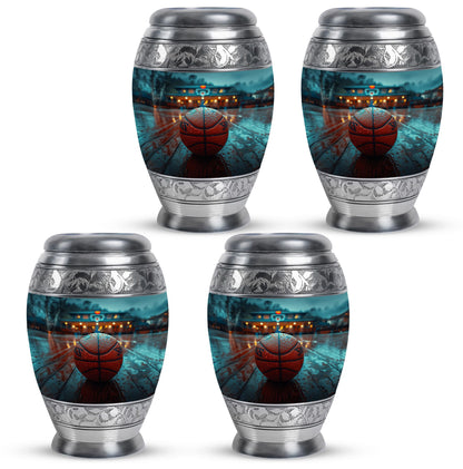 Basketball Theme 3 Inch Keepsake Pack of 4