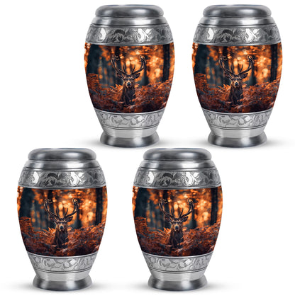 Deer Theme 3 Inch Keepsake Pack of 4