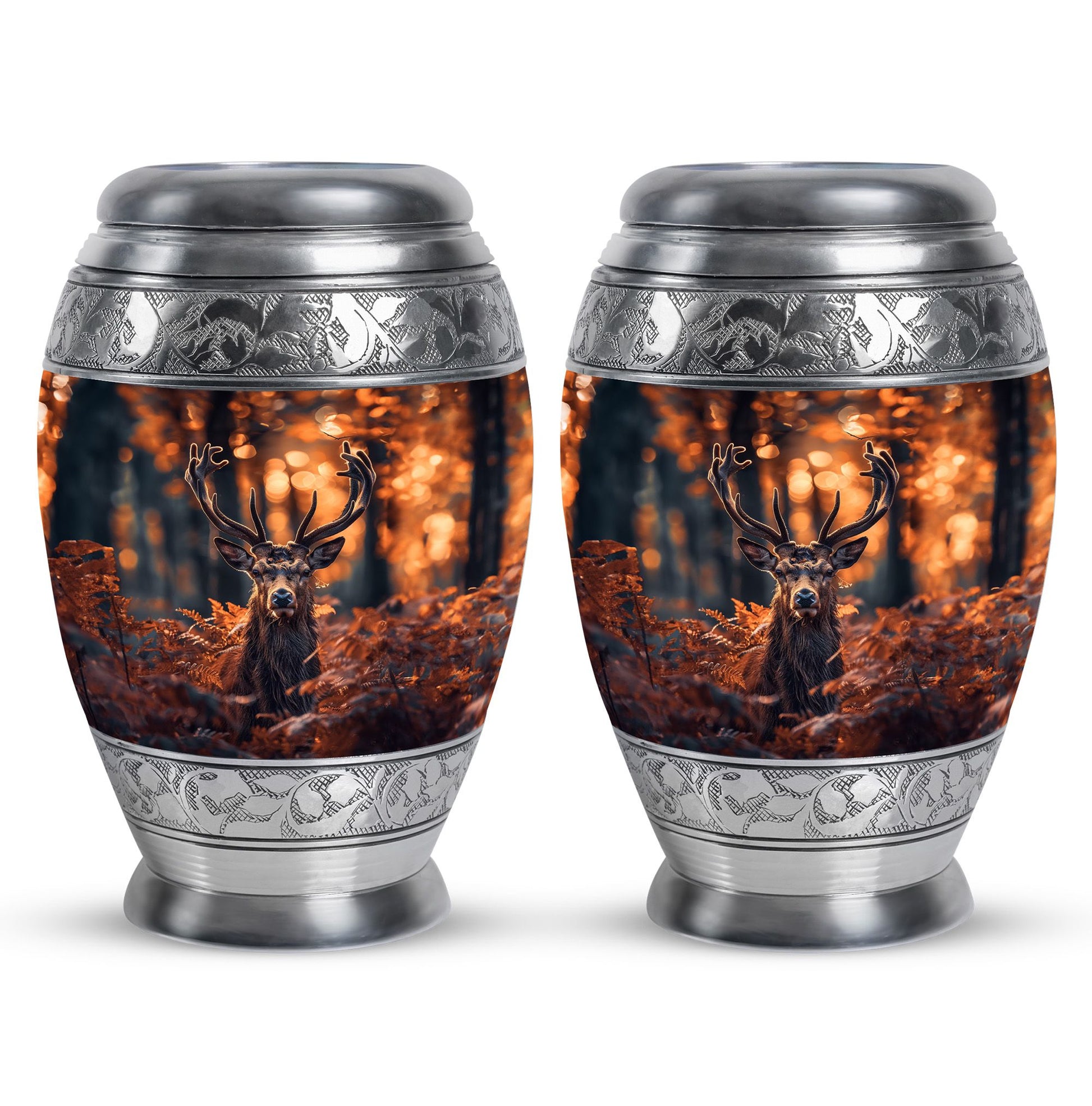 Deer Theme 3 Inch Keepsake Pack of 2