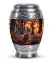 Deer Theme Large Urn 10 Inch