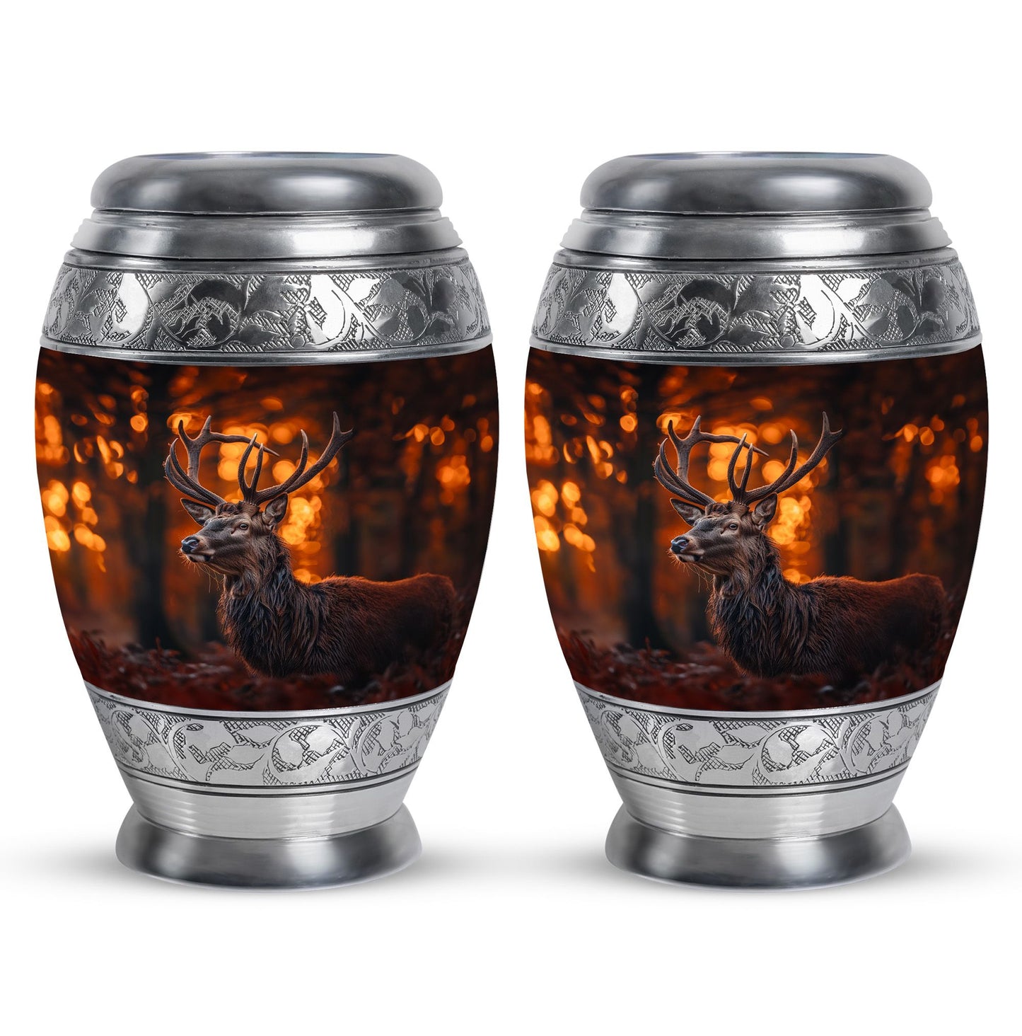 Deer Theme 3 Inch Keepsake Pack of 2