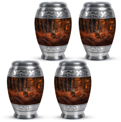 Deer Theme 3 Inch Keepsake Pack of 4