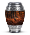 Deer Theme Large Urn 10 Inch