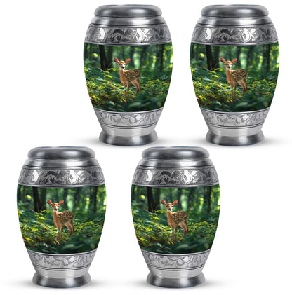 Deer Theme 3 Inch Keepsake Pack of 4