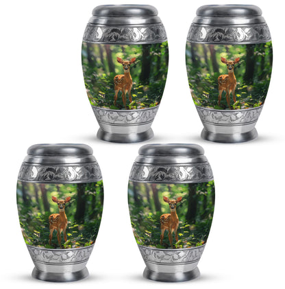 Deer Theme 3 Inch Keepsake Pack of 4