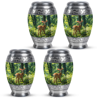 Deer Theme 3 Inch Keepsake Pack of 4