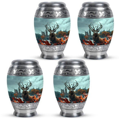 Deer Theme 3 Inch Keepsake Pack of 4