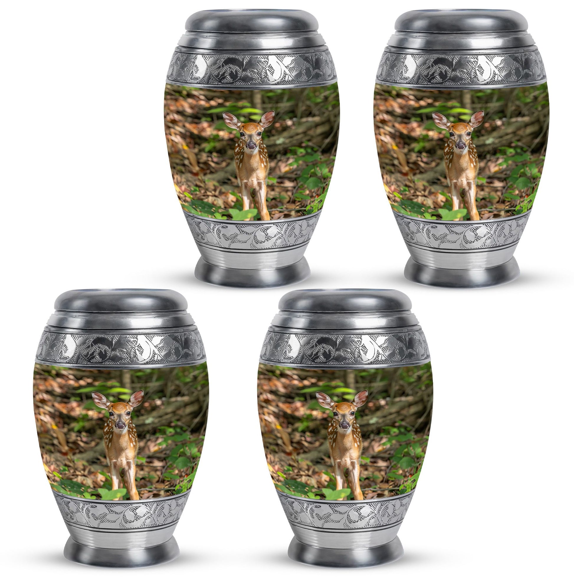 Deer Theme 3 Inch Keepsake Pack of 4