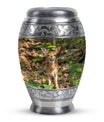 Deer Theme Large Urn 10 Inch