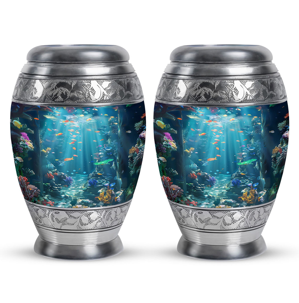 Fish Theme 3 Inch Keepsake Pack of 2