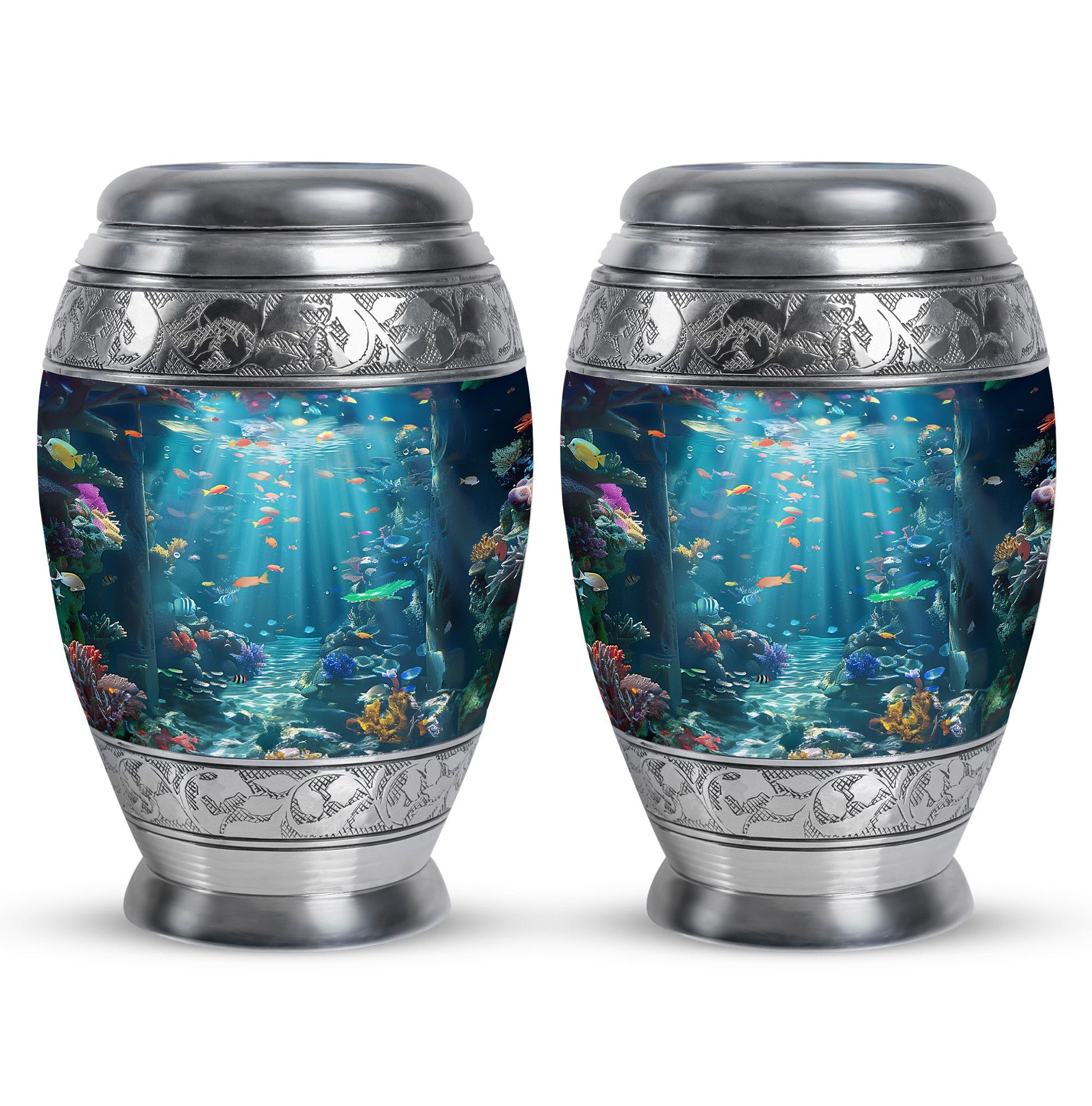 Fish Theme 3 Inch Keepsake Pack of 2