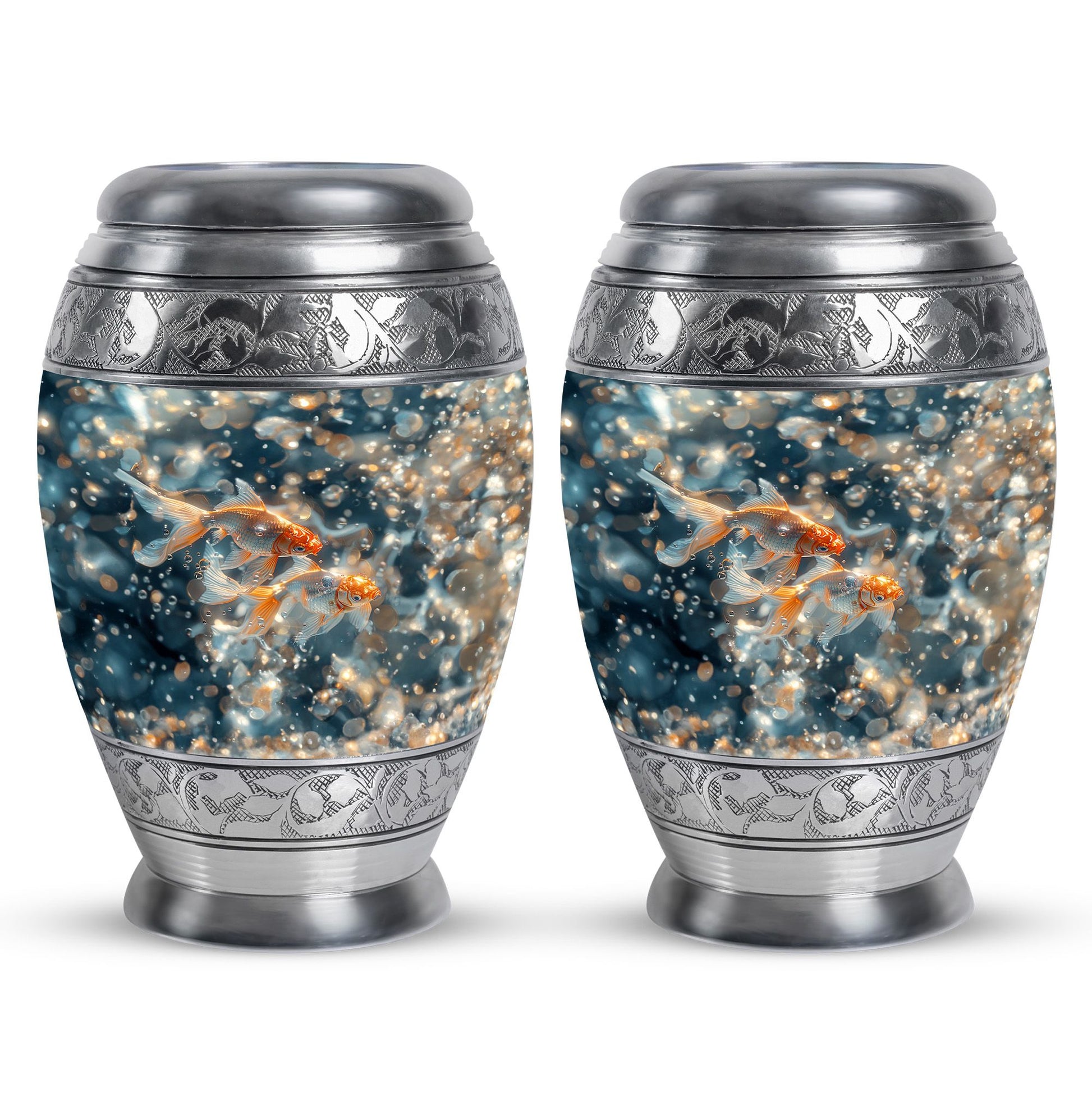 Fish Theme 3 Inch Keepsake Pack of 2