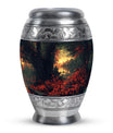Fishing Theme Large Urn 10 Inch