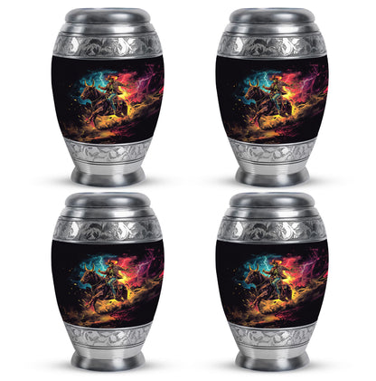 Cowboy Theme 3 Inch Keepsake Pack of 4