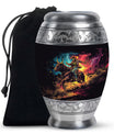 Cowboy Theme Large Urn 10 Inch