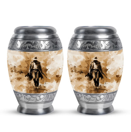Cowboy Theme 3 Inch Keepsake Pack of 2