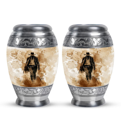 Cowboy Theme 3 Inch Keepsake Pack of 2
