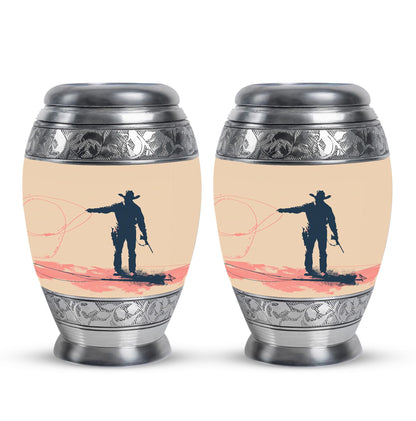 Cowboy Theme 3 Inch Keepsake Pack of 2