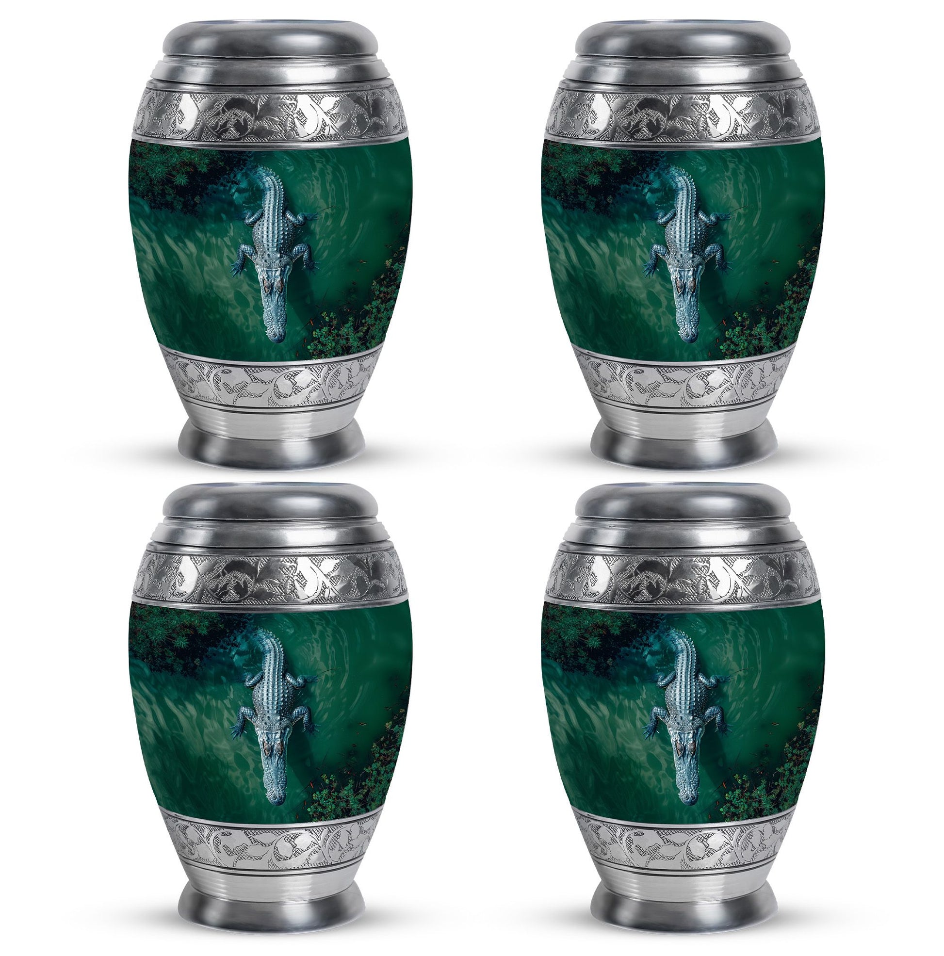 Alligator Theme 3 Inch Keepsake Pack of 4