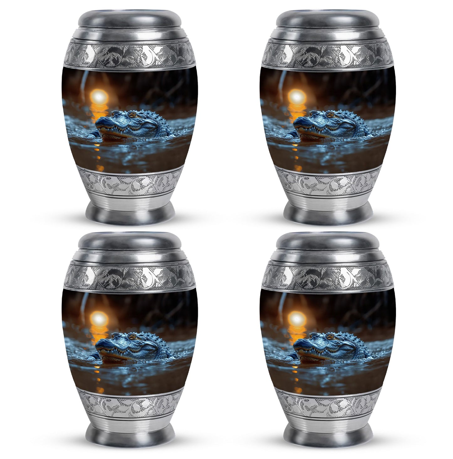 Alligator Theme 3 Inch Keepsake Pack of 4