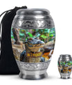 Alligator Theme Large Urn With 1 Keepsake Urn