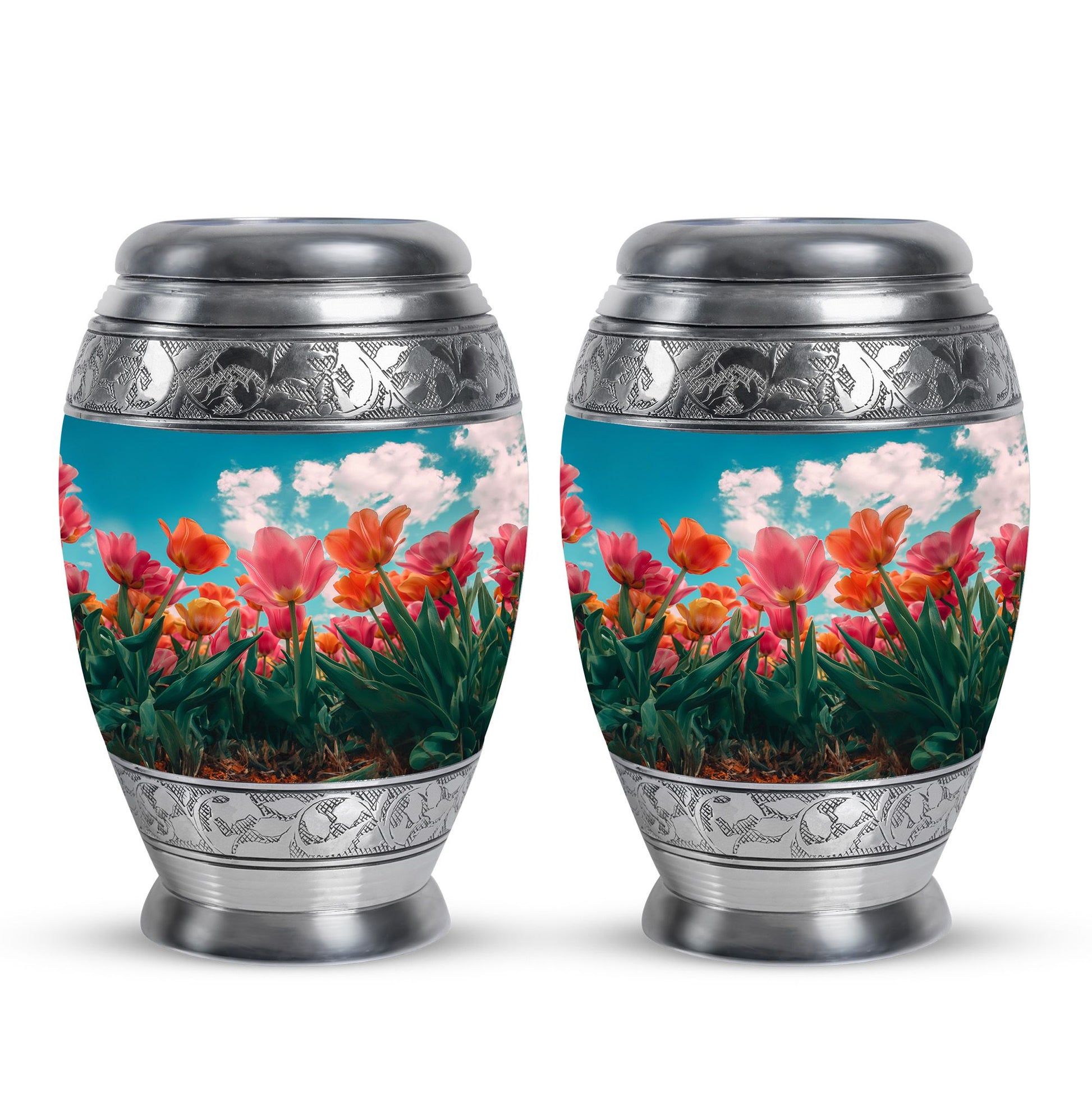 Tulip Theme 3 Inch Keepsake Pack of 2