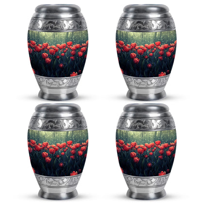 Tulip Theme 3 Inch Keepsake Pack of 4