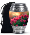 Tulip Theme Large Urn 10 Inch