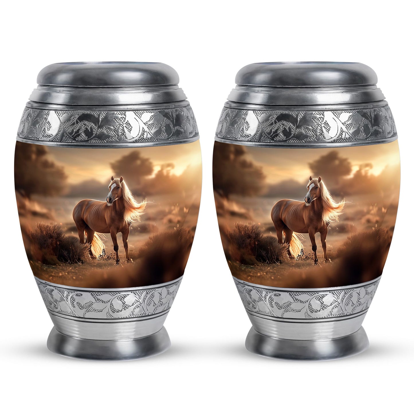 Horse Theme 3 Inch Keepsake Pack of 2
